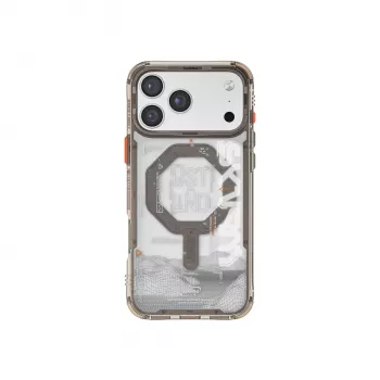 SKINARMA Sonix hoesje met Mag-Charge magneetring voor Apple iPhone 17 Pro, Stone (SK-2025IPP6.3-SONIX-STN)