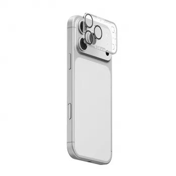 Skinarma Magma volledig matte cameralensbeschermer voor iPhone 17 Pro - grijs