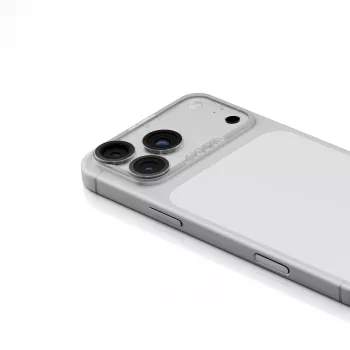 Skinarma Magma volledig matte cameralensbeschermer voor iPhone 17 Pro Max - grijs