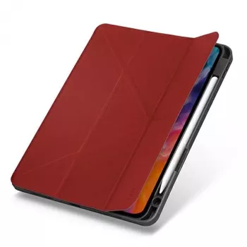 UNIQ Transforma Rigor Case voor iPad Air 10,9 inch (2020/2022) - Koraalrood antimicrobieel