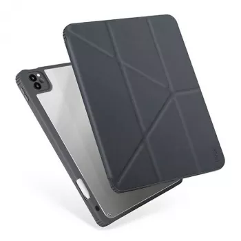 UNIQ Moven Case voor iPad Pro 11 (2021/2020) en iPad Air 10.9 (2022/2020) met antimicrobiële bescherming - Antracietgrijs