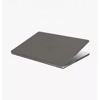 UNIQ Claro Hard Shell Case voor MacBook Pro 16 M1/M2/M3/M4/M5 (2021-2026) - Smoke Matt Grey