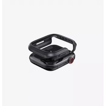 UNIQ Valencia Case voor Apple Watch Series 4/5/6/7/8/9/SE/SE2/SE3 40/41mm Graphite