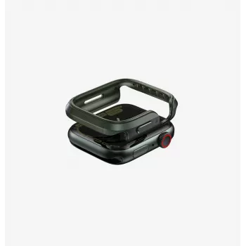 UNIQ Valencia Case voor Apple Watch Series 4/5/6/7/8/9/SE/SE2/SE3 45/44mm Groen