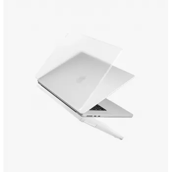 UNIQ Claro Hardshell Case voor MacBook Air 13 inch M2 (2022) / M3 (2024) / M4 (2025) / M5 (2026) - Mat Helder