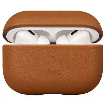 UNIQ Terra Genuine Leather Case voor AirPods Pro 2e generatie (2022/2023) - Toffee Brown