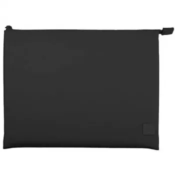 UNIQ Lyon Laptop Sleeve 16 inch Midnight Black waterdicht RPET