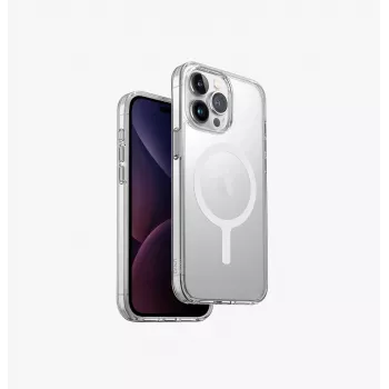 UNIQ LifePro Xtreme iPhone 15 Pro Max 6.7 inch Magclick Opladen Frost Clear Case