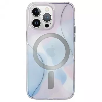 UNIQ Coehl Palette Case voor iPhone 15 Pro 6,1 inch Magnetic Charging Dusk Blue