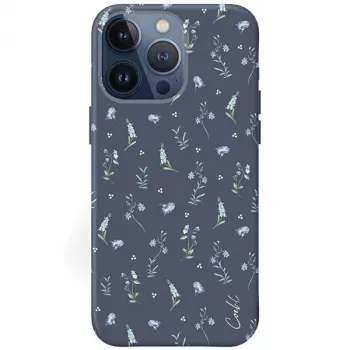 UNIQ Coehl Prairie Case voor Apple iPhone 15 Pro 6,1 inch Navy Blue / Lavender Blue