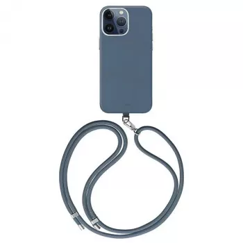 UNIQ Coehl Muse Case voor iPhone 15 Pro 6,1 inch Magneetlader Saffierblauw
