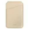 UNIQ Coehl Esme Magnetic Wallet met spiegel en kickstand Cream