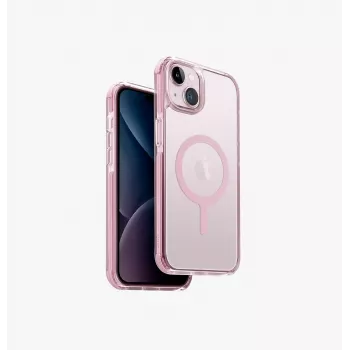 UNIQ Combat Case voor iPhone 15 Plus / 14 Plus 6,7 inch MagClick laden Cool Mint