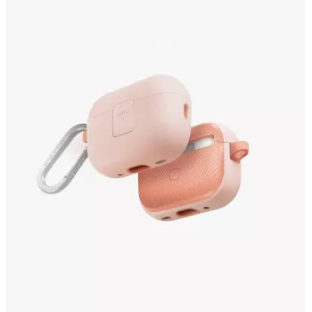 UNIQ Clyde Lock Case voor AirPods Pro 2 (2022/2023) - lichtroze/crepe pink