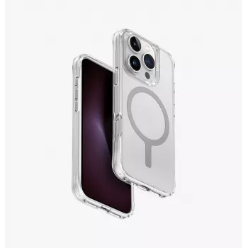 UNIQ LifePro Xtreme MagClick Case voor iPhone 16 Pro 6,3 inch rookgrijs