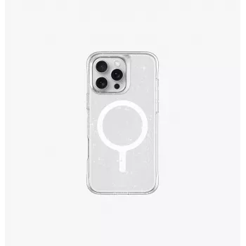 UNIQ LifePro Xtreme Magclick Charging Case voor iPhone 16 Pro 6,3 inch transparant tinsel lucent