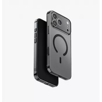 UNIQ Airsuit Case voor iPhone 17 Pro Max MagClick Charging Zwart