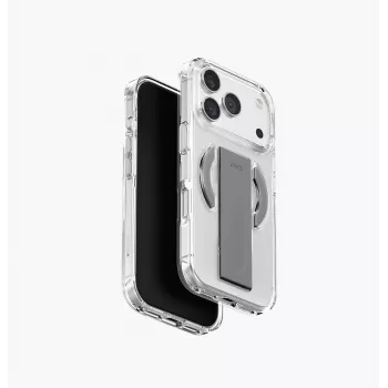 UNIQ Heldro Air MagClick Charging Case voor iPhone 17 Pro, transparant