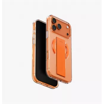 UNIQ Heldro Air Case voor iPhone 17 Pro Max MagClick opladen oranje