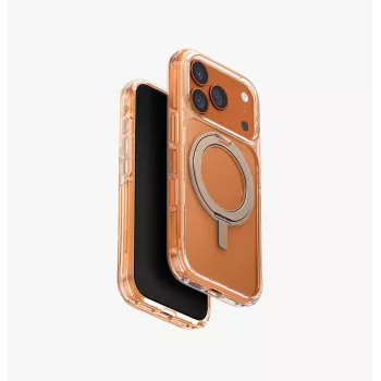 UNIQ Swivix Case voor iPhone 17 Pro 360° draaibare standaard goud