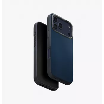 UNIQ Lyden DS Case voor iPhone 17 Pro MagClick Charging blauw/zwart