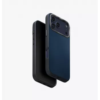 UNIQ Lyden DS Case voor iPhone 17 Pro Max MagClick Charging blauw/zwart