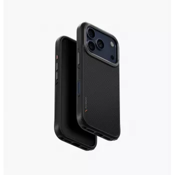 UNIQ Keva Case voor iPhone 17 Pro met MagClick Charging - zwart