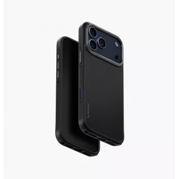 UNIQ Keva Case voor iPhone 17 Pro Max MagClick Charging zwart