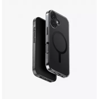 UNIQ Clario Hoesje voor iPhone 17, MagClick-opladen, zwart