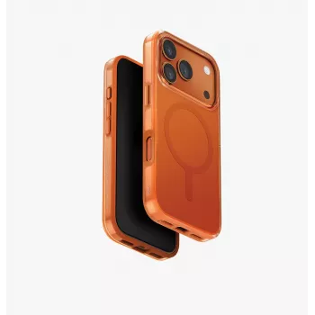 UNIQ Clario Case voor iPhone 17 Pro MagClick Charging oranje