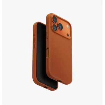 UNIQ Lino Hoesje voor iPhone 17 Pro, MagClick-opladen, oranje
