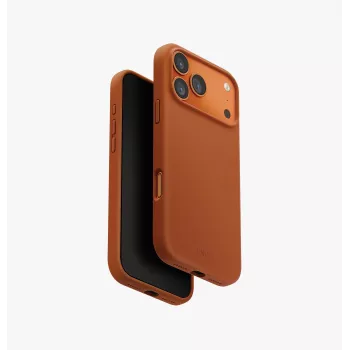 UNIQ Lino Hoesje voor iPhone 17 Pro Max, MagClick-opladen, oranje