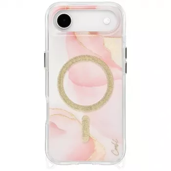 UNIQ Coehl Aeris Case voor iPhone 15 Pro Max met MagSafe-oplaadfunctie, roze