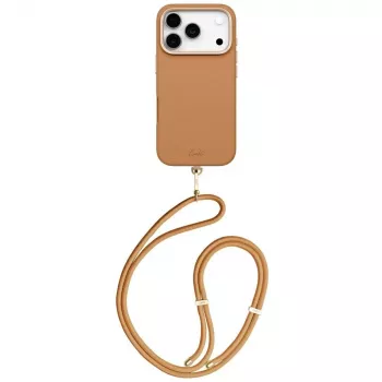UNIQ Coehl Mirelle Magnetic Charging hoesje voor iPhone 17 Pro - bruin