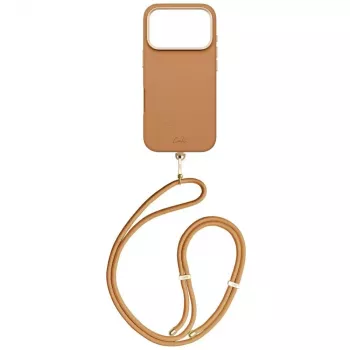 UNIQ Coehl Mirelle Magnetic Charging hoesje voor iPhone 17 Pro - bruin