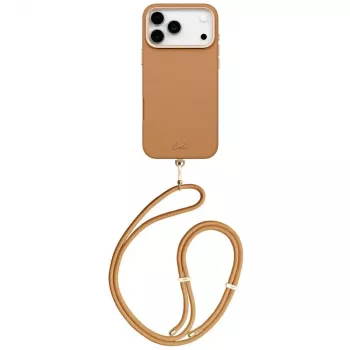 UNIQ Coehl Mirelle Hoesje voor iPhone 17 Pro Max, magnetisch opladen, bruin