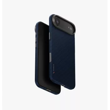 UNIQ Keva EDGE hoesje voor iPhone AirMagclick Charging blauw