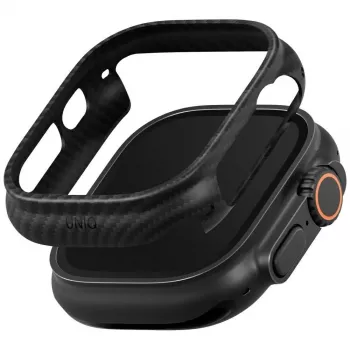 UNIQ Keva Verge Case voor Apple Watch Ultra / Ultra 2 / Ultra 3 49mm zwart