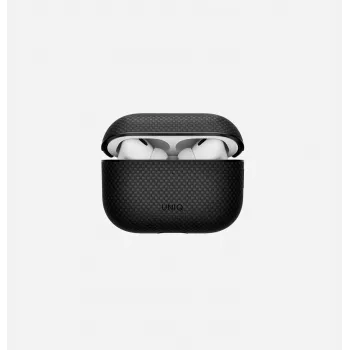 UNIQ Keva Prime Hoesje voor AirPods Pro 3e generatie, zwart