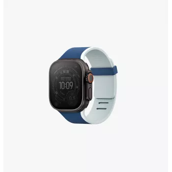 UNIQ Revix IV Premium omkeerbare magnetische band voor Apple Watch 49/46/45/44mm Edition navy blauw/blauw
