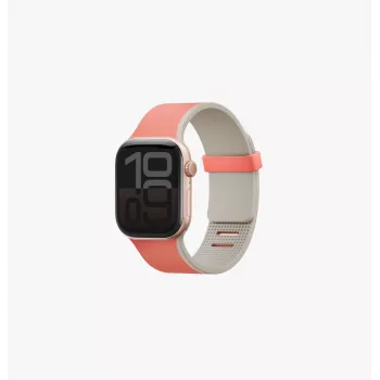 UNIQ Revix IV Premium omkeerbare magnetische band voor Apple Watch 49/46/45/44mm Edition roze-beige