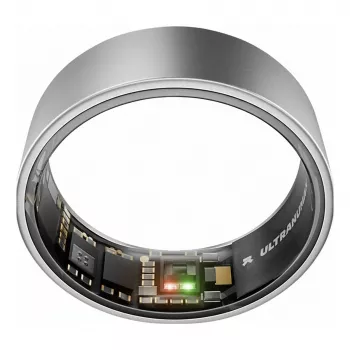 ULTRAHUMAN Ring Air - smart ring voor dames en heren - slaap- en fitnesstracking wearable - hartslag - smart ring raw titanium maat 13