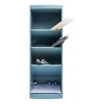 Exacompta AutentiK Multitower pennenhouder blauw-grijs