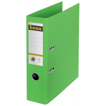 Bene No.1 ordner groen karton 8,0 cm DIN A4