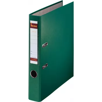 Bene hefboomordner A4 52mm groen PP kunststof