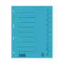 Bene 50 tabbladen blauw A4