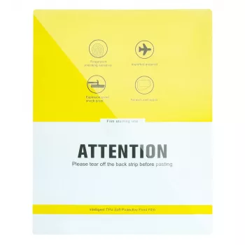 HURTEL 20 stuks zelfhelende hydrogelschermfolie voor tablets, plottergesneden (29 cm x 22,5 cm)