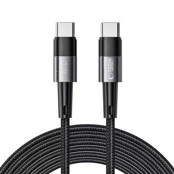 TECH-PROTECT ULTRABOOST USB-C naar USB-C kabel PD 100W / 5A 3m grijs