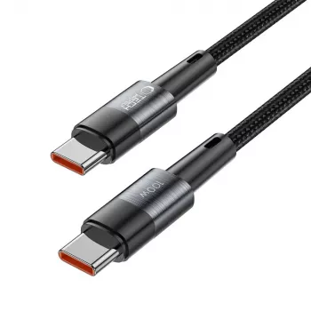 TECH-PROTECT ULTRABOOST USB-C naar USB-C kabel PD 100W / 5A 3m grijs