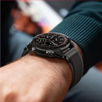TECH-PROTECT nylon Garmin Fenix 3 / 5X / 3HR / 5X Plus / 6X / 6X Pro / 7X zwart/oranje